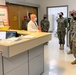 Brig. Gen. Lance Okamura, Joint Task Force Guantanamo Deputy Commander, visits US Naval Hospital