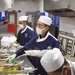 CFAY galley hosts Christmas dinner
