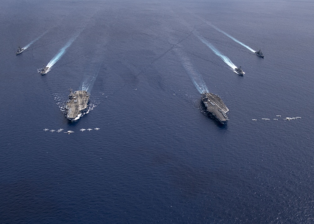 DVIDS - Images - Nimitz Participates In Dual Carrier Operations In The ...