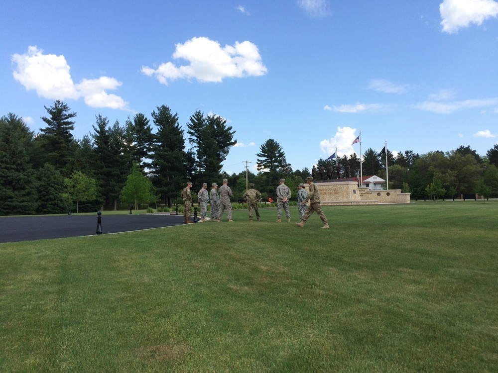 2016 Fort McCoy Commemorative Area activity