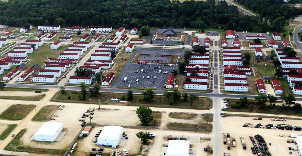 August 2020 aerial views of Fort McCoy