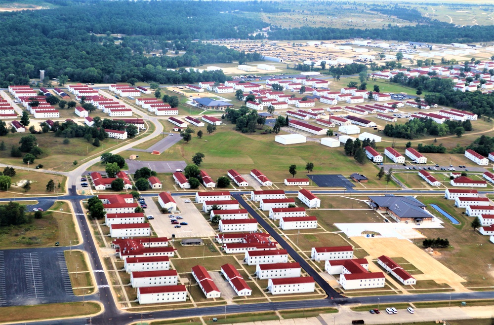 August 2020 aerial views of Fort McCoy