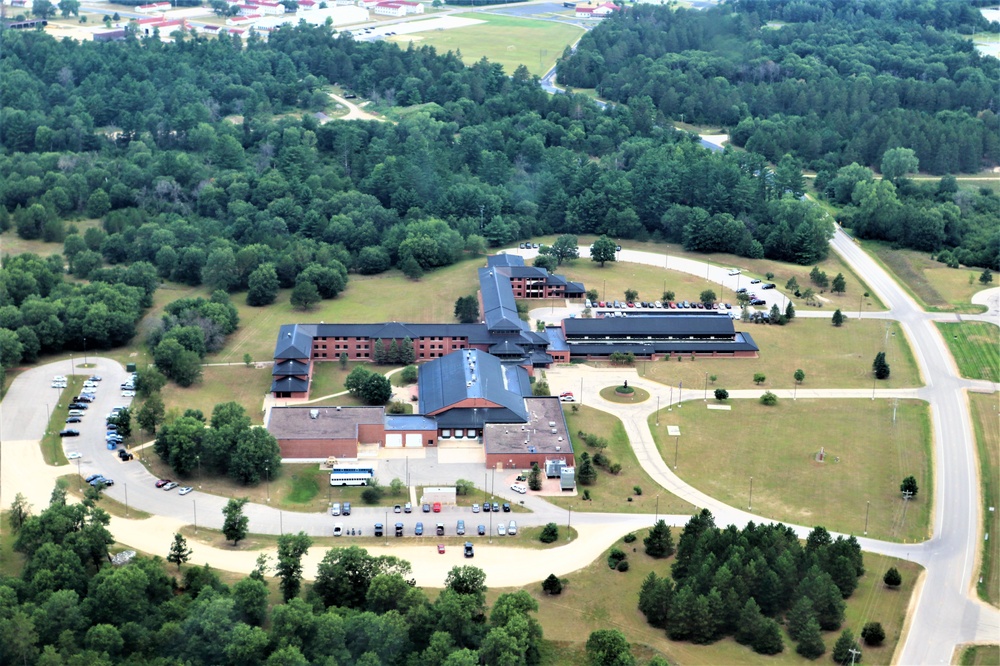 August 2020 aerial views of Fort McCoy