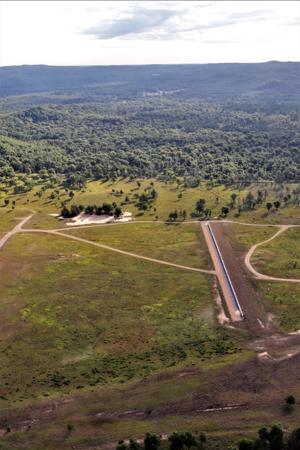 August 2020 aerial views of Fort McCoy