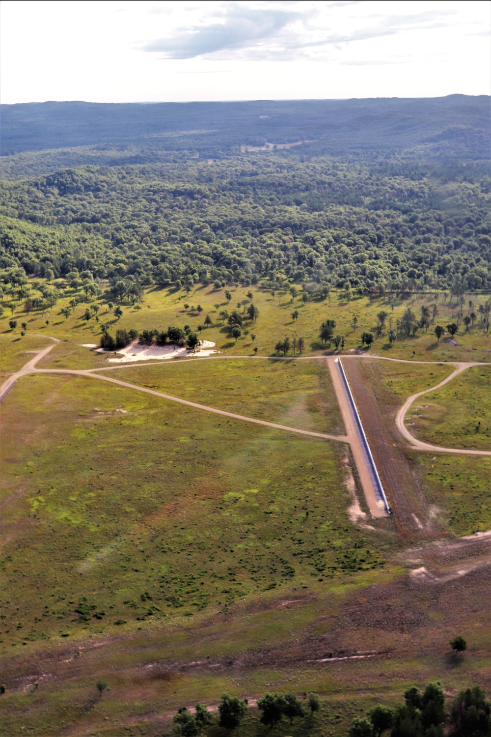 August 2020 aerial views of Fort McCoy