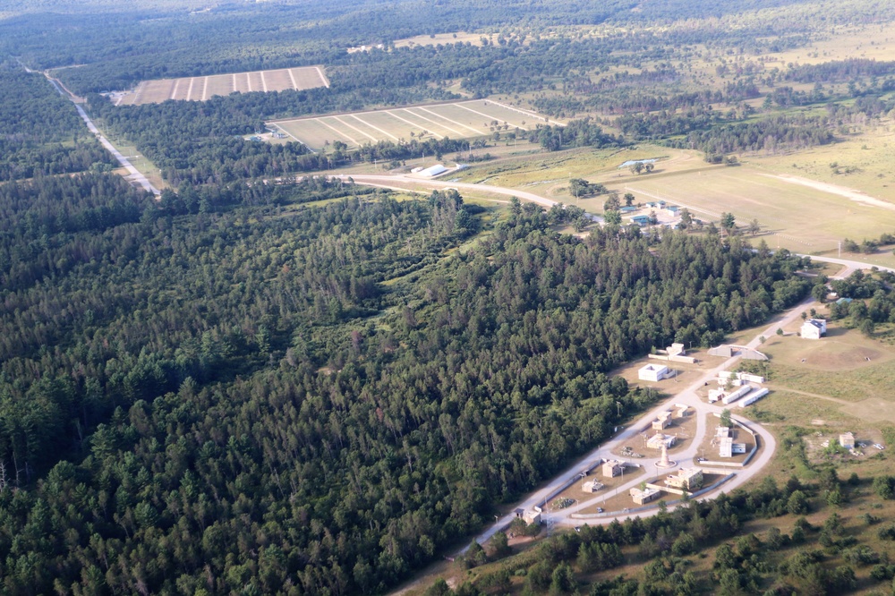 August 2020 aerial views of Fort McCoy