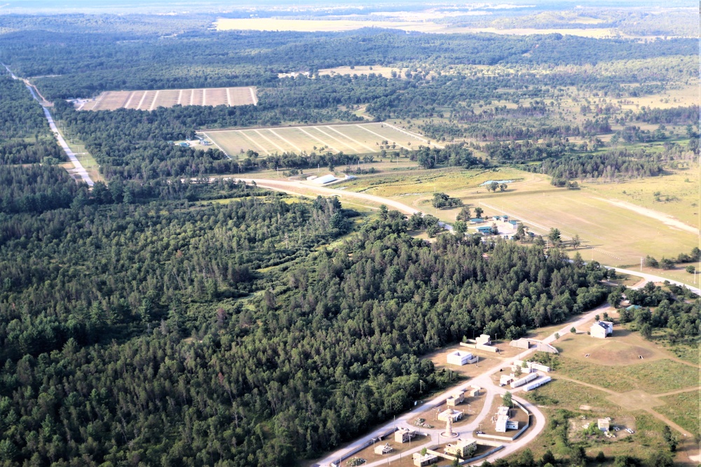 August 2020 aerial views of Fort McCoy