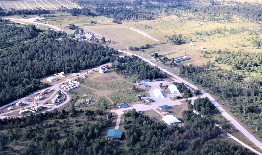 August 2020 aerial views of Fort McCoy