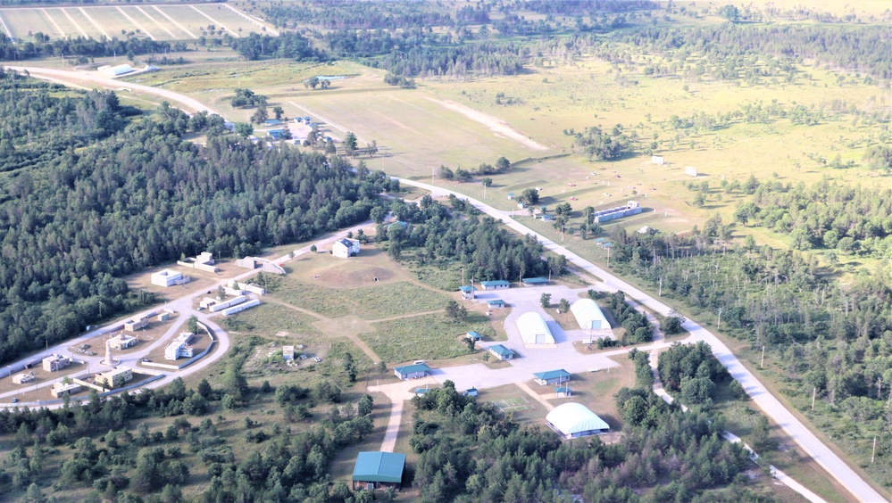 August 2020 aerial views of Fort McCoy