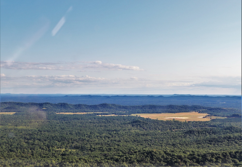 August 2020 aerial views of Fort McCoy