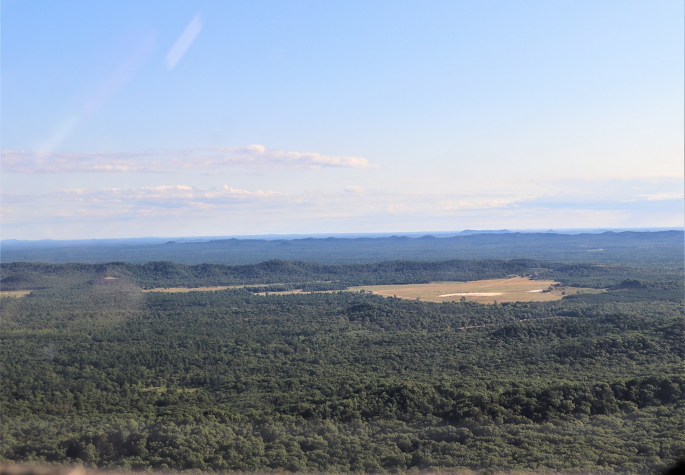 August 2020 aerial views of Fort McCoy