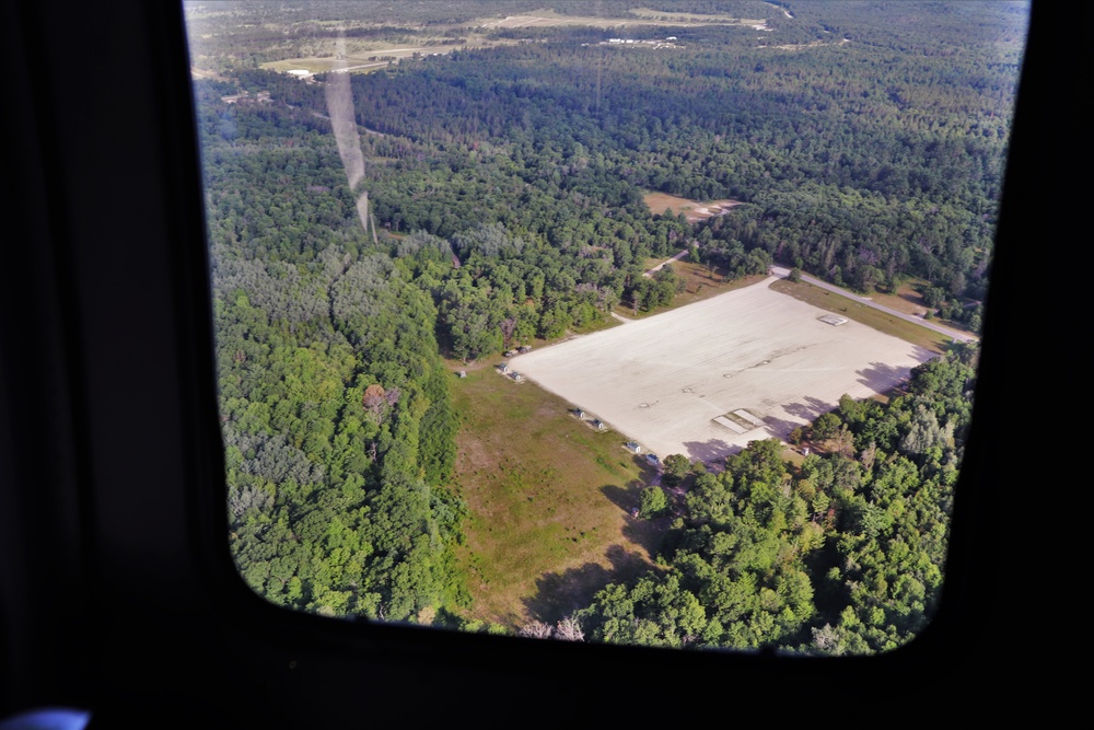 August 2020 aerial views of Fort McCoy