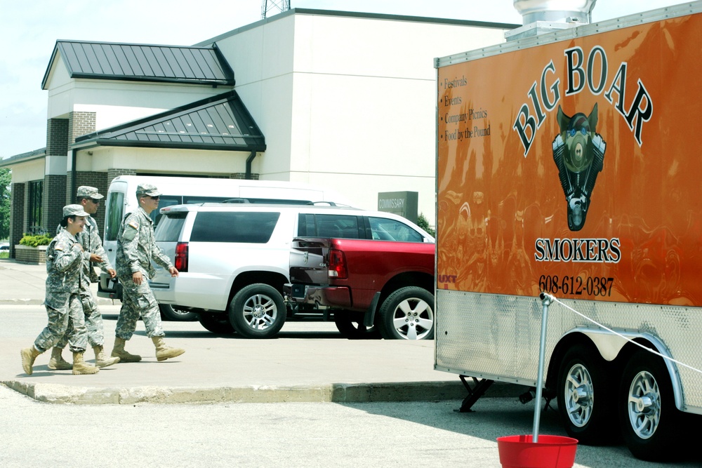 Exchange, Commissary area at Fort McCoy in 2016