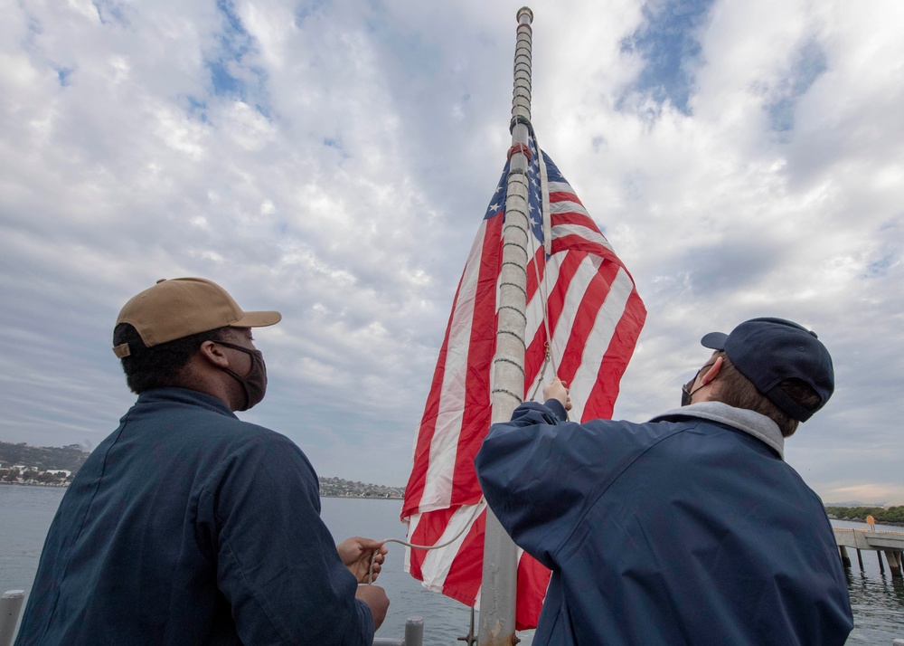 USS Bunker Hill conducts Routine Operations