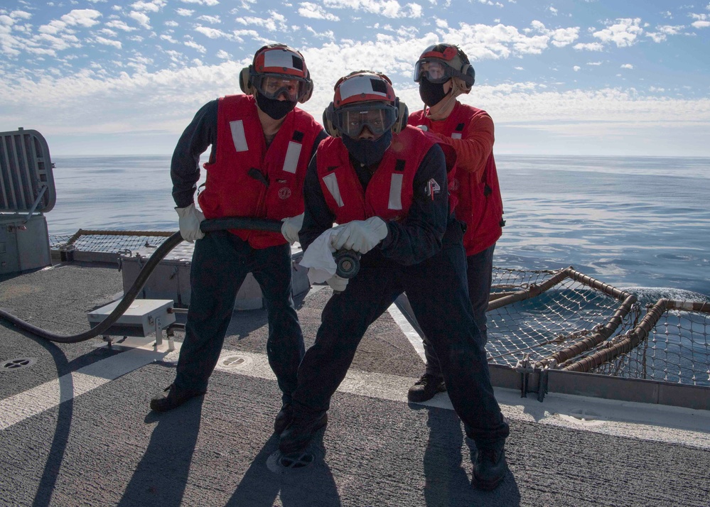 USS Bunker Hill conducts Routine Operations