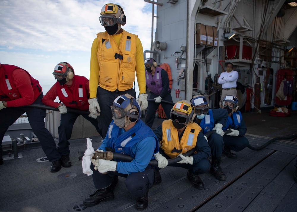 USS Bunker Hill conducts Routine Operations