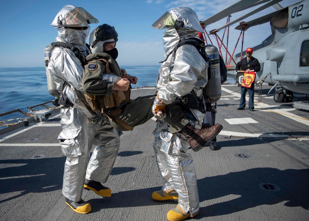 USS Bunker Hill conducts Routine Operations