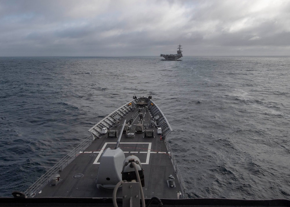 USS Bunker Hill conducts Routine Operations