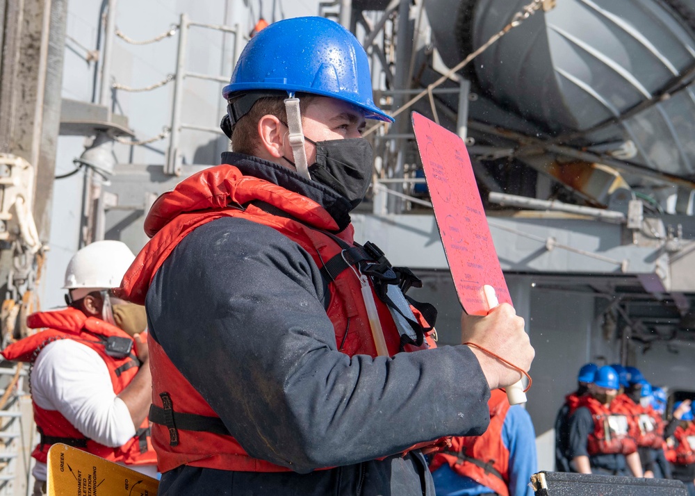 USS Bunker Hill conducts Routine Operations