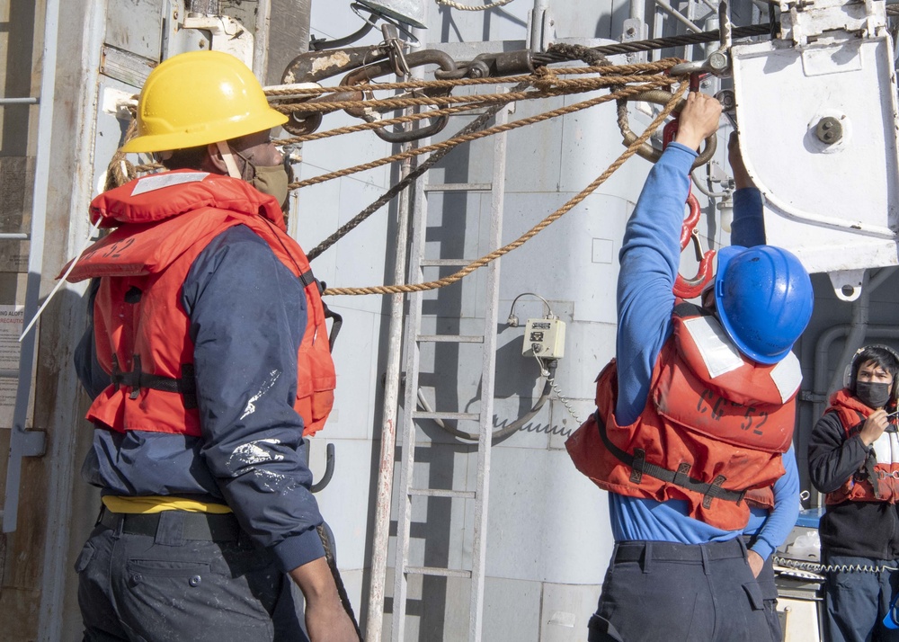 USS Bunker Hill conducts Routine Operations