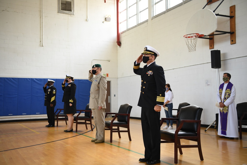 Memorial Service on Diego Garcia Dec. 27, 2020