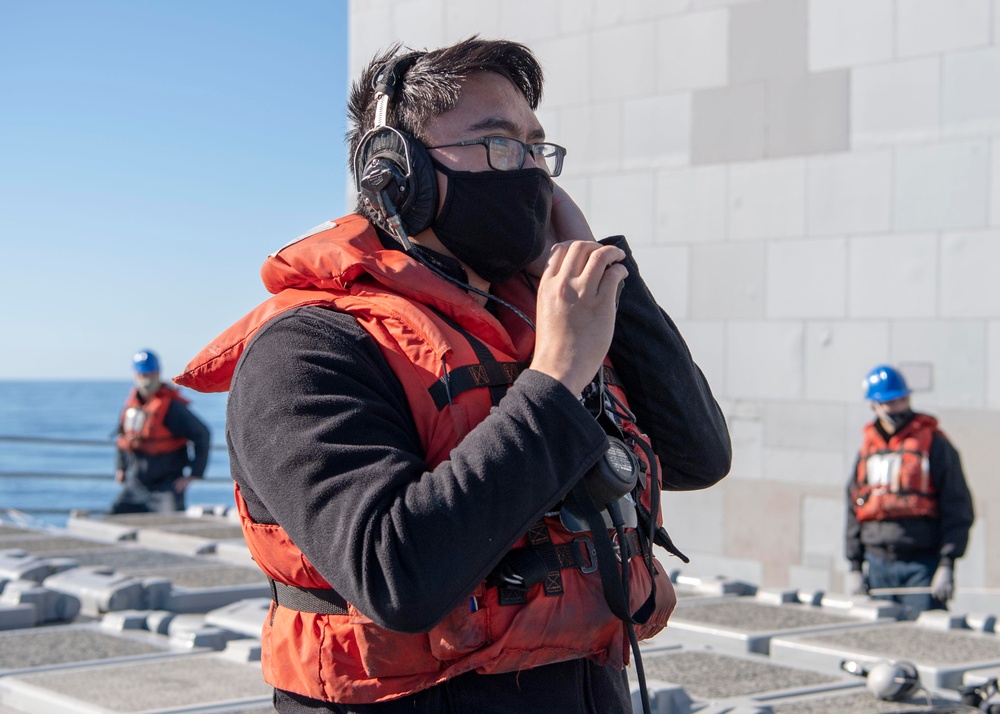 USS Bunker Hill conducts Routine Operations