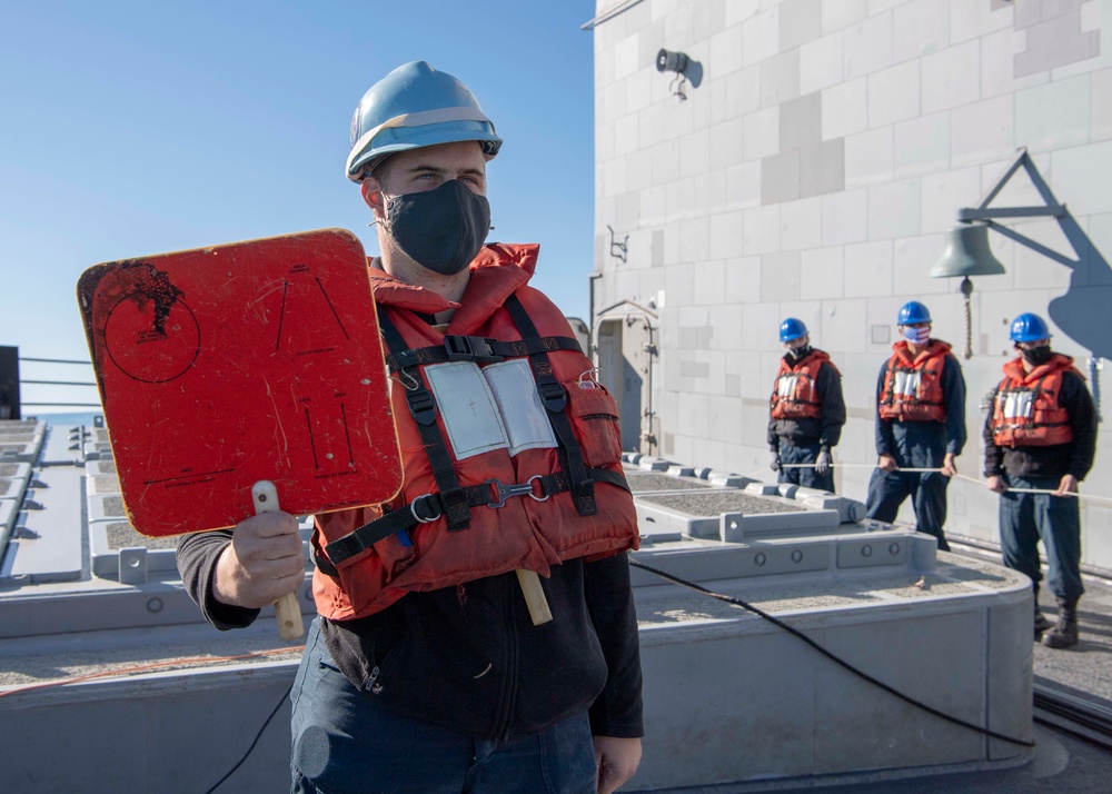 USS Bunker Hill conducts Routine Operations