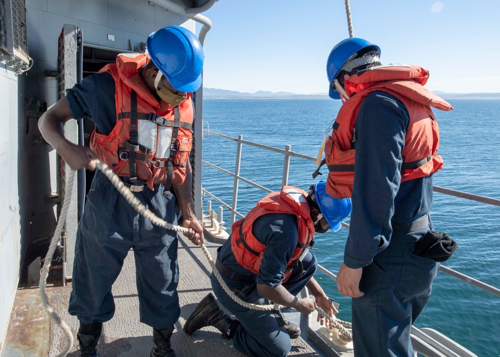 USS Bunker Hill conducts Routine Operations