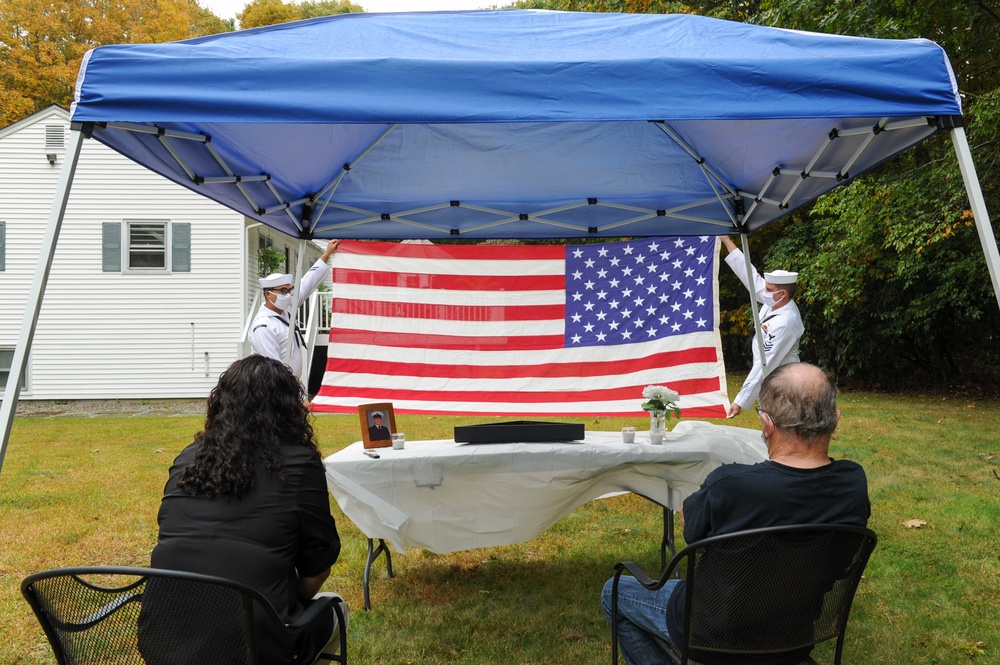 Naval Submarine Base New London conducts funeral honors for Navy veteran