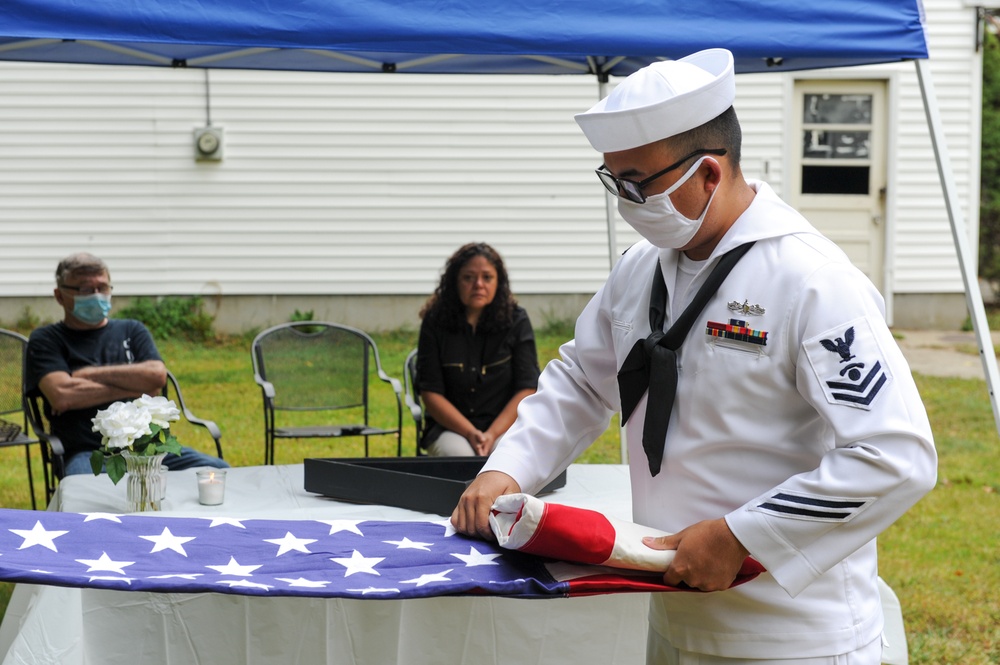 Naval Submarine Base New London conducts funeral honors for Navy veteran