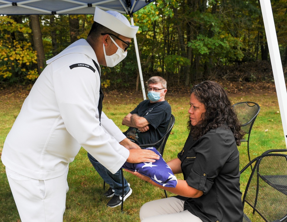 Naval Submarine Base New London conducts funeral honors for Navy veteran