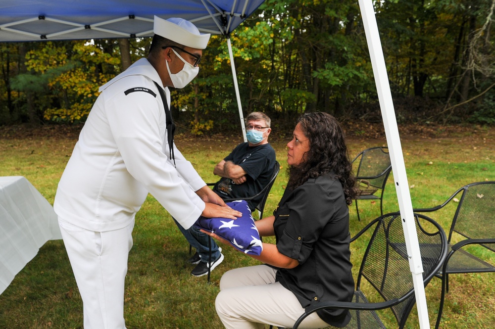 Naval Submarine Base New London conducts funeral honors for Navy veteran