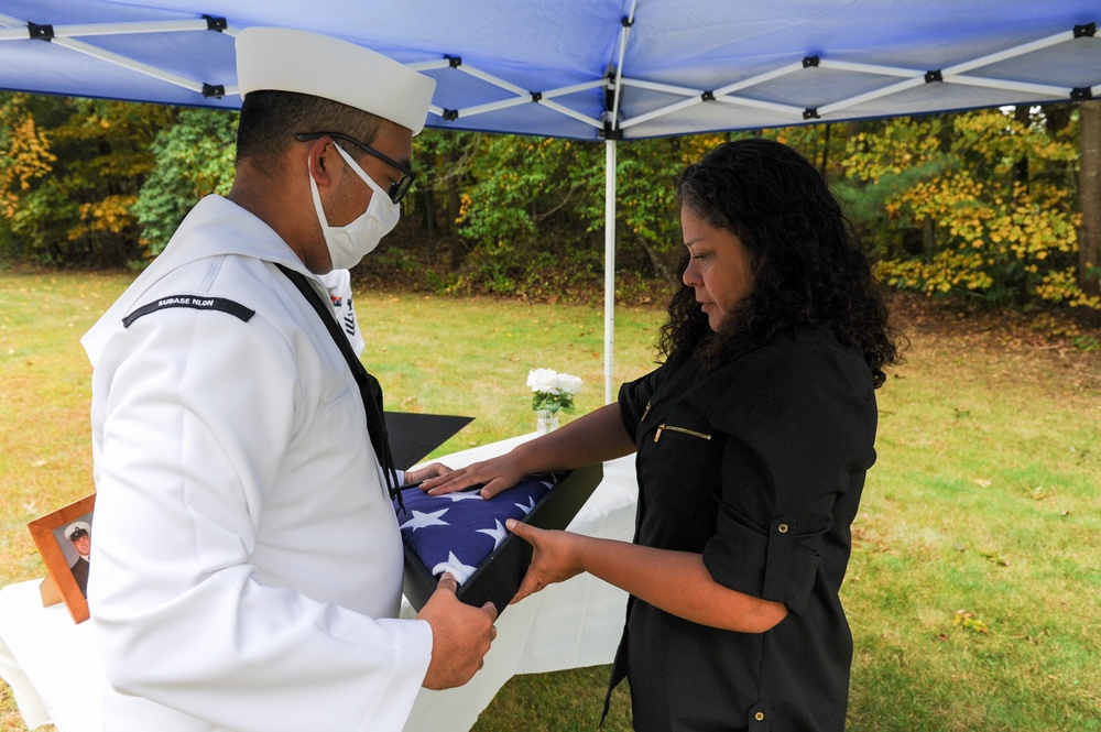 Naval Submarine Base New London conducts funeral honors for Navy veteran