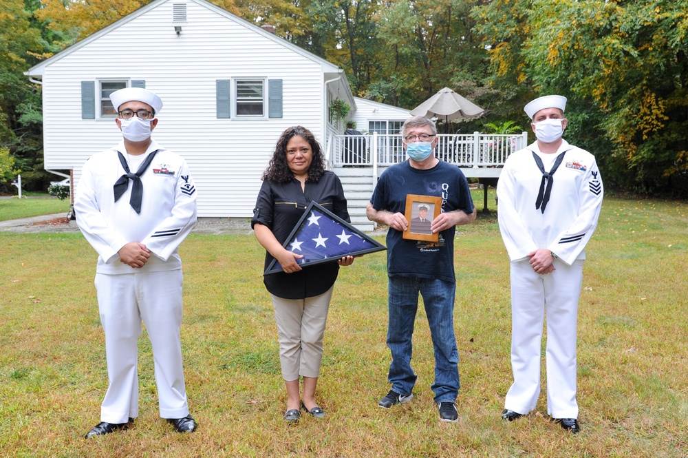 Naval Submarine Base New London conducts funeral honors for Navy veteran