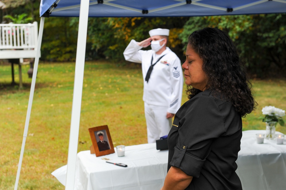 Naval Submarine Base New London conducts funeral honors for Navy veteran