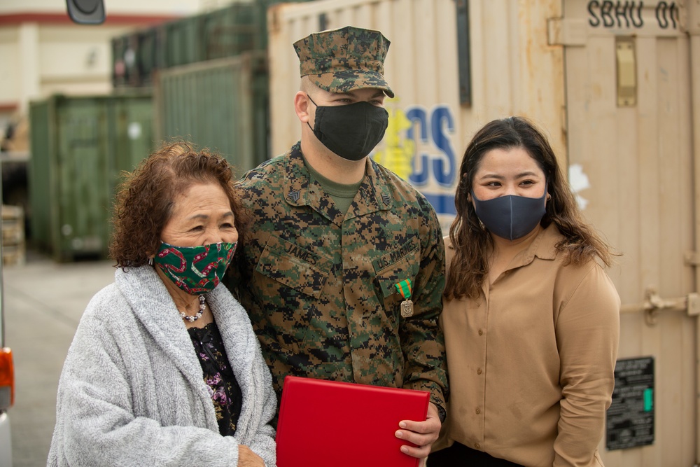 Sgt. John James Award Ceremony