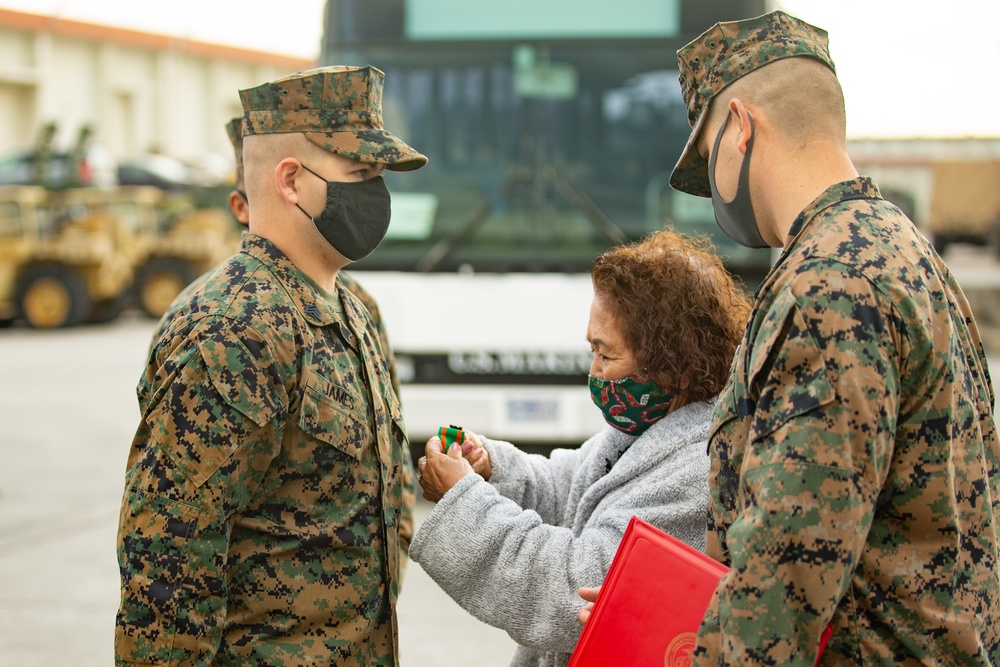 Sgt. John James Award Ceremony