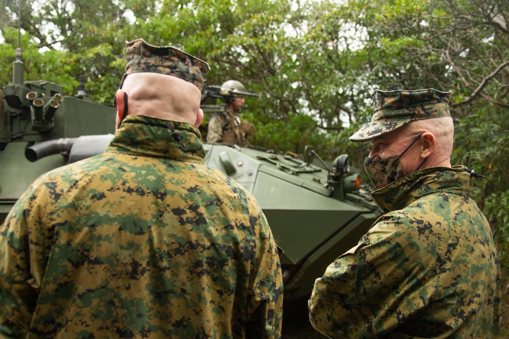 Lt. Gen. Clardy visits the 31st MEU