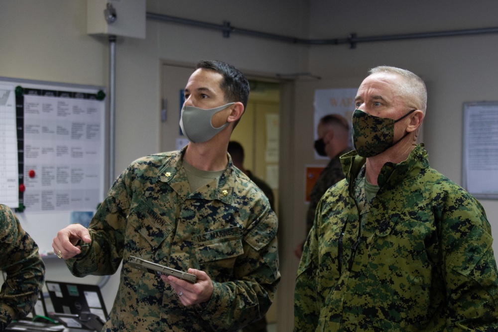 Lt. Gen. Clardy visits the 31st MEU