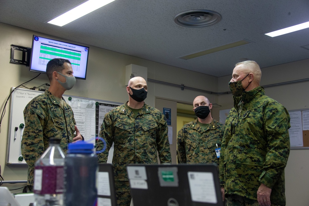 Lt. Gen. Clardy visits the 31st MEU