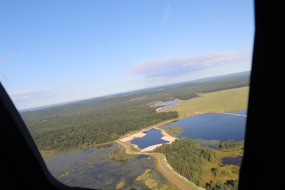 August 2020 aerial views of Fort McCoy