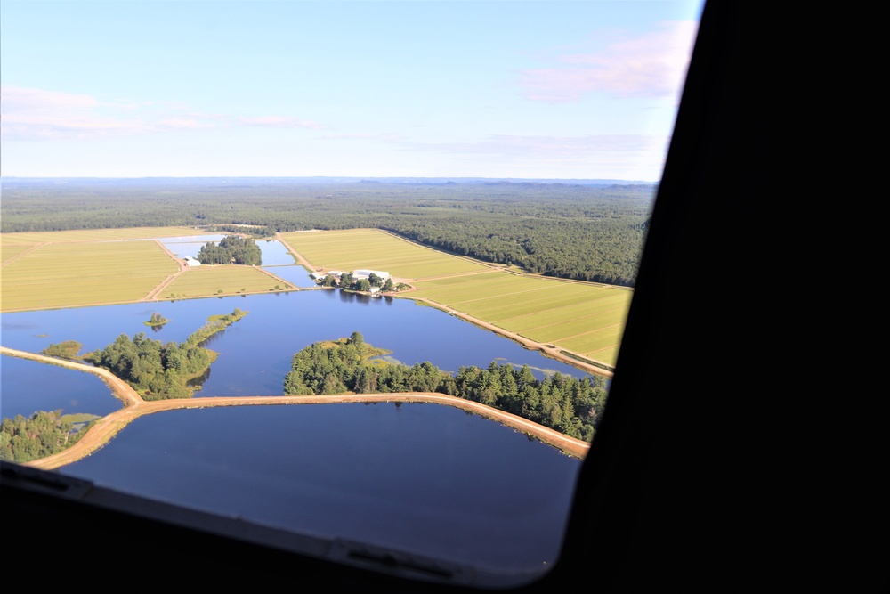 August 2020 aerial views of Fort McCoy