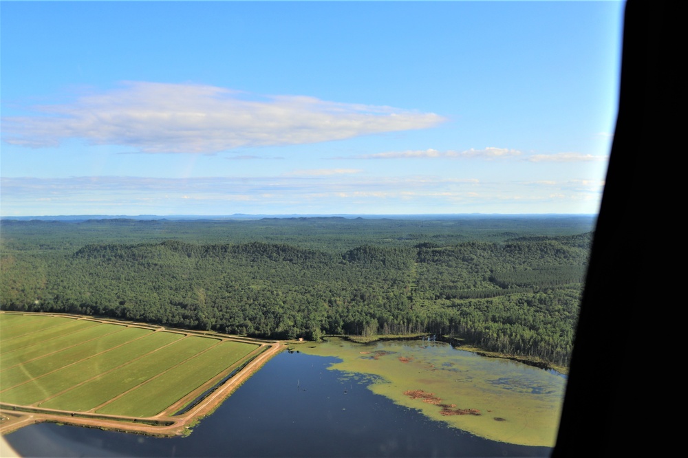 August 2020 aerial views of Fort McCoy