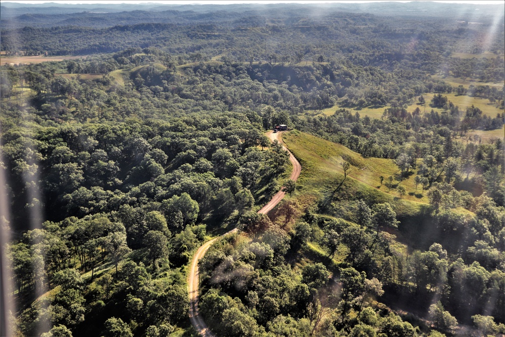 August 2020 aerial views of Fort McCoy