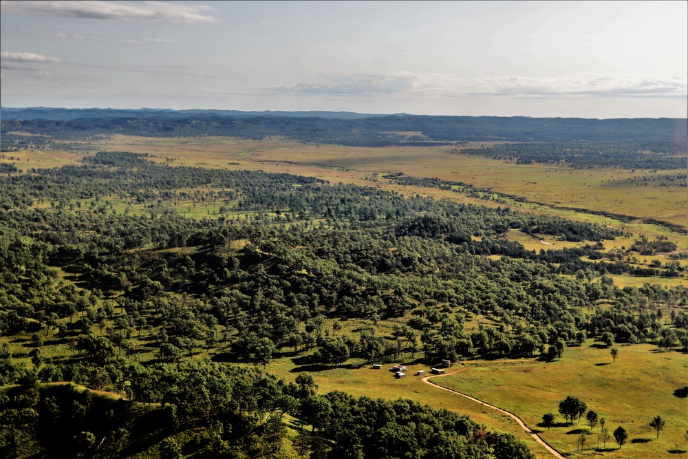 August 2020 aerial views of Fort McCoy