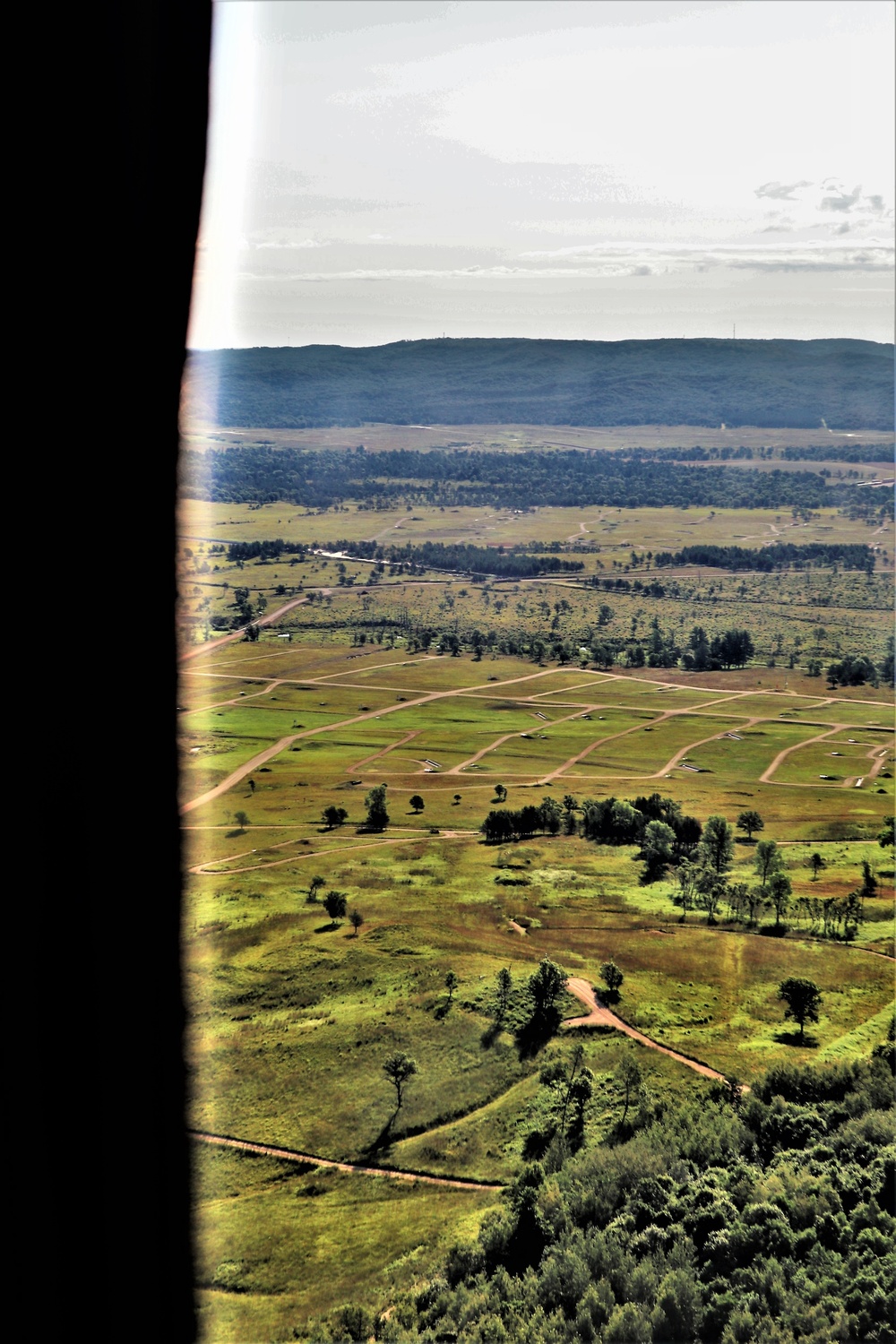 August 2020 aerial views of Fort McCoy