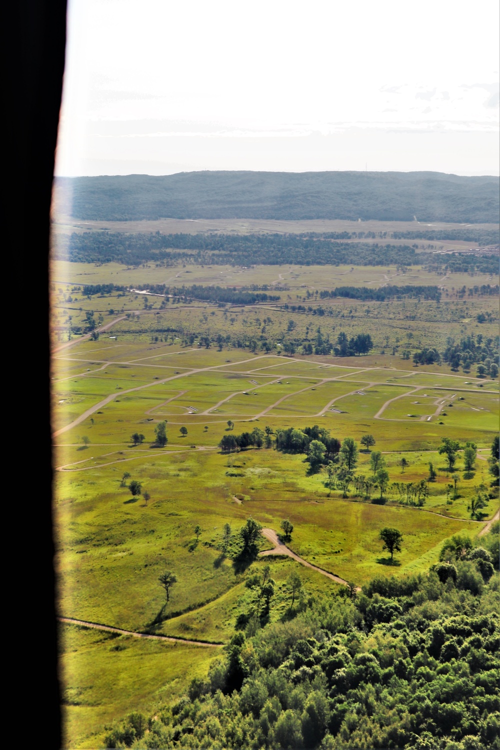 August 2020 aerial views of Fort McCoy