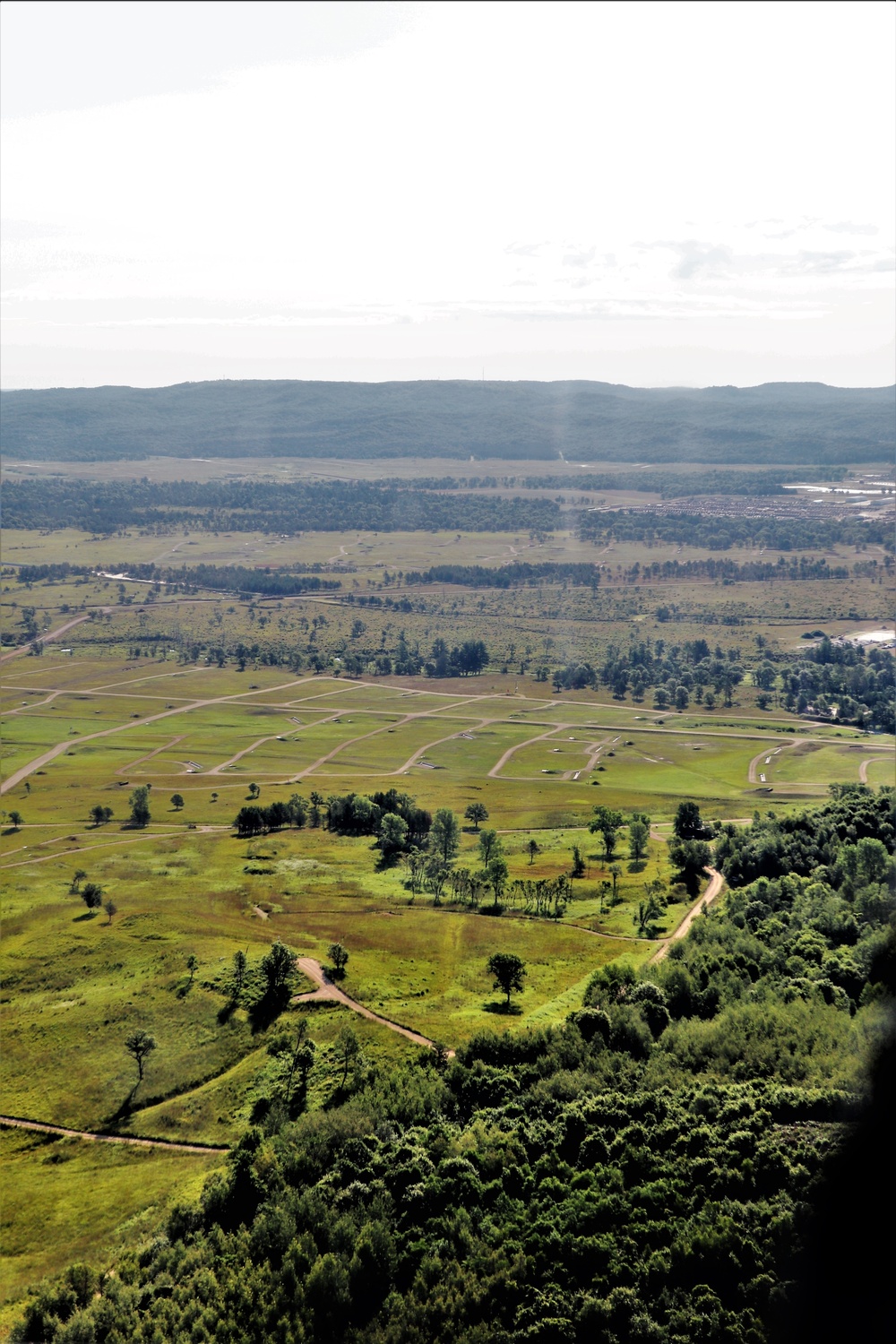 August 2020 aerial views of Fort McCoy