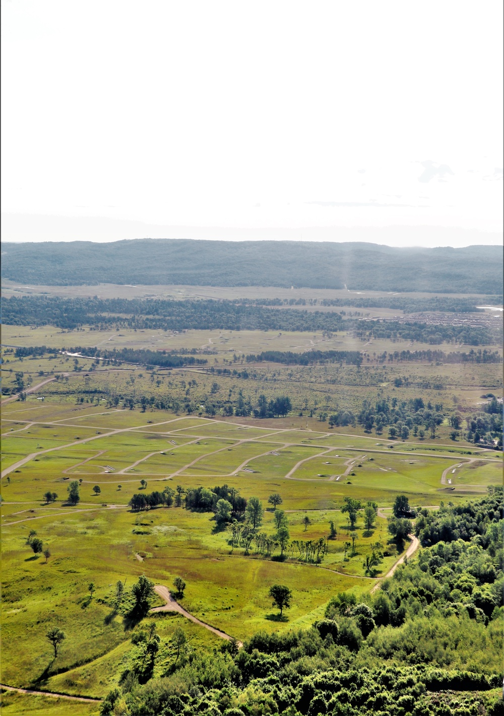 August 2020 aerial views of Fort McCoy