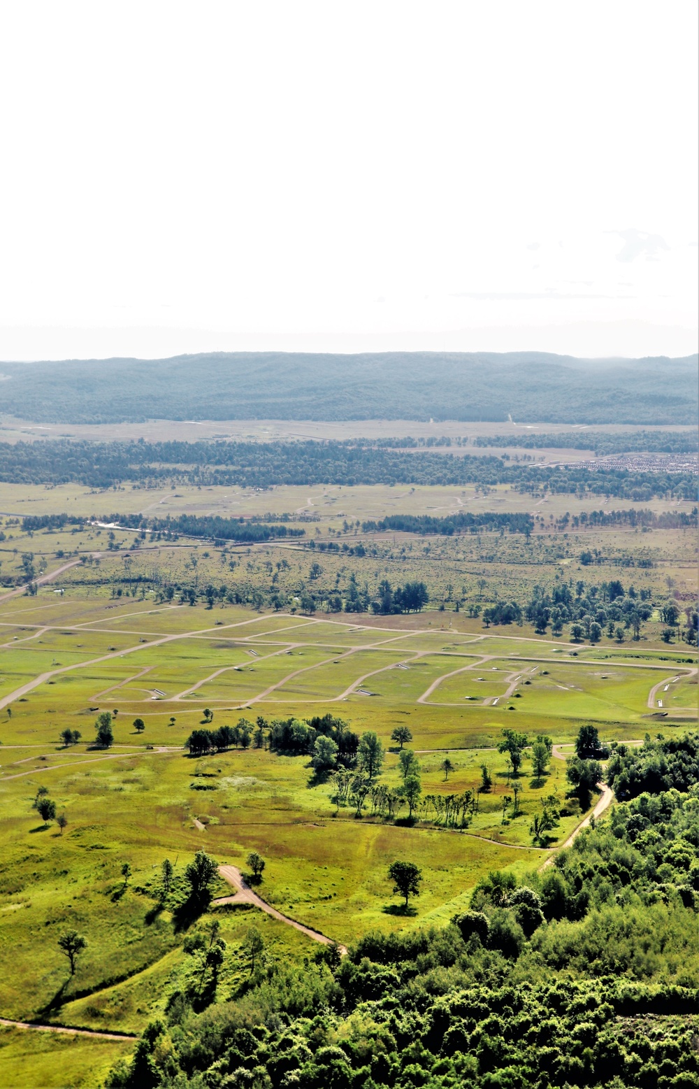 August 2020 aerial views of Fort McCoy